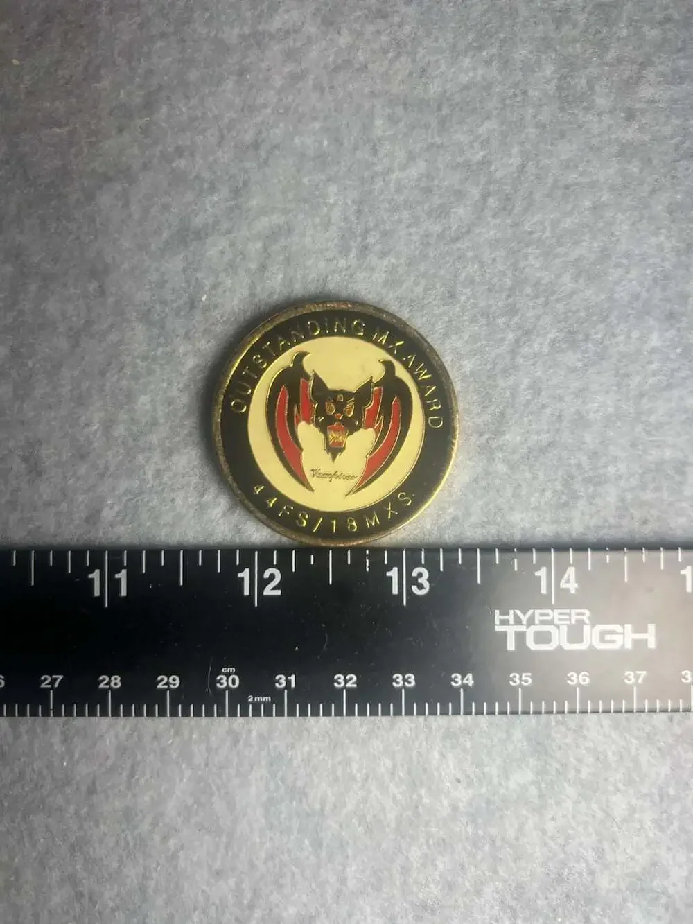 44 FS RMO Challenge Coin Operation Northern Watch Outstanding MX Award‎